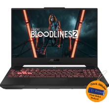 Asus Tuf Gamıng F15 I7-13620H 16 GB 4 Tb SSD 8gb RTX4070 15.6" 144Hz WIN11HOME FX507VI-LP097 ZI734 + Zitek 16 GB Flash Bellek