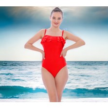 Shopiolog Düz Geniş Ayarlı Askılı Mayo