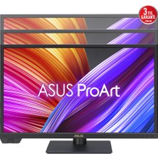 Asus Proart PA24US   23.6 4K IPS Hdr 3840X2160 5ms Dp HDMI Usb-C mm Vesa 3yıl  95% Dcı-P3, 99% Adobe Rgb, Hlg,  Pd 80W Pıvot Monitör