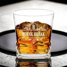 Hediyemen Kişiye Özel Isimli Elegan Viski Bardağı