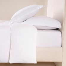 %100 TENCEL™ Nevresim Seti 200x220 cm Beyaz - Celine Serisi