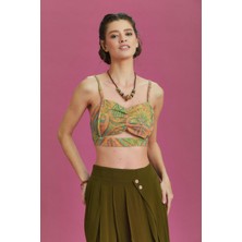 Los Banditos Ince Askılı Cut Out Detay Koton Bralet