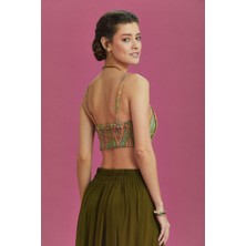 Los Banditos Ince Askılı Cut Out Detay Koton Bralet