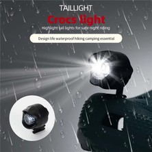 Xiyu Shop Siyah 2 Adet LED Işık Crocs Ayakkabı Işık Ipx5 Su Geçirmez Ayakkabı Işık Köpek Yürüyüş Yürüyüş Kamp Lambası Yetişkinler Çocuklar Için Dekoratif (Yurt Dışından)