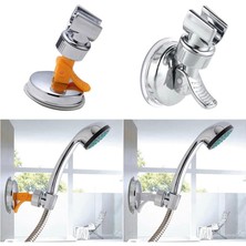 Ali The Stereo Dayanıklı Banyo Aksesuarları Vakumlu Vantuz Duş Başlığı Tutucu Kafa ( Lisinya ) Alithestereo