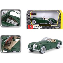 PopŞeker Model Araba Koleksiyonunuzu Tamamlayın: 1:24 Jaguar Xk 120 Roadster Model Araba