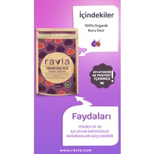 Ravla Kuru İncir (Organik Sertifikalı ve Pestisit Aflatoksin Analizli) - 500g