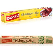 Koroplast A.folyo 15 Metre + Hazır Kesilmiş Pişirme KAĞ.10LU