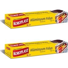 Koroplast Alüminyum Folyo 8 Metre x 2 Adet