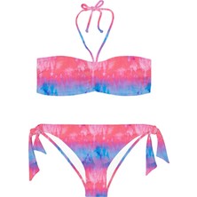 Slipstop Kadın Tiedye Bikini Strapless
