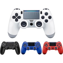 Lalulala Kırmızı-Ps4 Gamepad Joystick Denetleyicisi Sony Playstation 4 Pro Slim Pc Ios Android Controle Bluetooth Kablosuz Joypad Çift Titreşim (Yurt Dışından)