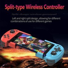 Lalulala 061 Siyah-Mocute 061 Kablosuz Gamepad Kablosuz Sol Sağ Bölünmüş Oyun Denetleyicisi Pc Için Ios Için Android Için Bluetooth Oyun Joystick (Yurt Dışından)