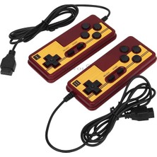 Lalulala Model1-Dropshipping Klasik Kablolu 9 Pin Oyun Denetleyicisi Konsol Oyun Tv Oyuncu Gamepad Joystick Oyun Kolu Famicom (Yurt Dışından)