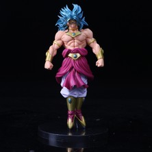 Lalulala Dragon Ball Z Dbz Heykelcik Süper Saiyan Mavi Broli Goku 22 cm Pvc Aksiyon Şekilli Kalıp Bebek Koleksiyonları Oyuncaklar Çocuklar Için (Yurt Dışından)