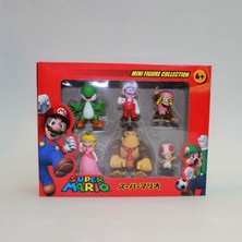 Lalulala Süper Mario Anime Bebek Mario Bros Luigi Yoshi Modeli Orijinal Süsler Action Figure Karikatür Odyssey Noel Hediyesi Toplayın (Yurt Dışından)