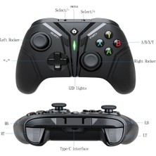 Lalulala Kablosuz Oyun Denetleyicisi Anahtarı/ps3/pc/android 3D Joystick Gamepad Kaymaz Titreşim Motoru Oyun Kontrol Aksesuarları (Yurt Dışından)