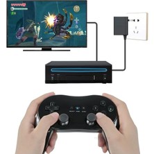 Lalulala Siyah-Beyaz/siyah Klasik Kablolu Oyun Denetleyicisi Oyun Pro Nintendo Wii Için Uzaktan Oyun Denetleyicisi Gamepad (Yurt Dışından)