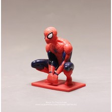 Lalulala Disney Marvel Avengers Örümcek Adam 6 cm Aksiyon Şekilli Kalıp Anime Dekorasyon Koleksiyonu Heykelcik Oyuncak Modeli Çocuklar Için Hediye (Yurt Dışından)