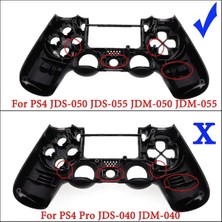 Lalulala N13-JDM 050 055 JDS-050 JDS-055 Ön ve Arka Konut Shell Kılıf Kapak Değiştirme Dualshock 4 Ps4 Pro Slim Denetleyici (Yurt Dışından)