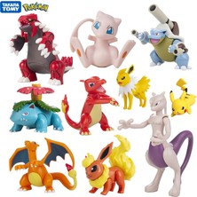 Lalulala Pokemon 4-13 cm Yeni Karikatür Film Anime Figürü Pikachu Charmander Blastoise Gurado Pet Aksiyon Modeli Oyuncak Hediyeler (Yurt Dışından)