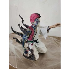 Lalulala 15CM Iblis Avcısı Akaza Anime Figürü Juuni Kitsuki Akaza Aksiyon Figürü Tanjirou/zenitsu Hiçbir Yaiba Heykelcik Modeli Bebek Oyuncak (Yurt Dışından)