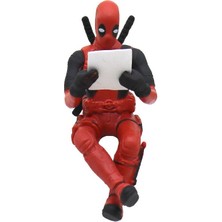 Lalulala Anime Figürü Deadpool Şekil Film Marvel Aksiyon Heykelcik Araba Aksesuarları Oyuncak Mini Oturma Duruşu Koleksiyonu Çocuk Oyuncakları Hediyeler (Yurt Dışından)