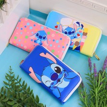 Lalulala Disney Lilo Stitch Anime Desen Bozuk Para Cüzdanı Mickey Mouse Elsa Prenses Aksiyon Figürü Çocuk Karikatür Çanta Doğum Günü Hediyesi (Yurt Dışından)
