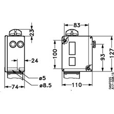 Danfoss RT200 Danfoss Basınç Prosestat 0,2-6bar