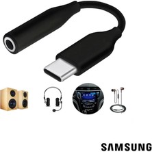 Samsung UC10 Type-C to 3.5mm Jack Dönüştürücü Siyah