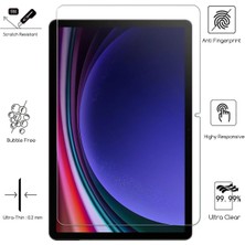 TEKNETSTORE Samsung Galaxy Tab S9 Fe Plus 12.4 Inç Nano Kırılmaz Ekran Koruyucu SM-X610 Tam Uyumlu