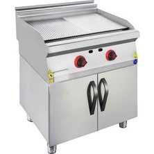 CSA Karacasan 900 Seri Dolaplı 80 cm Tüplü Yarı Kanallı Izgara(80x90x85Cm)