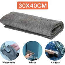 DouranShop 30X40CM Tarzı 1 Bilgisayar Sihirli Cam Temizleme Bezi Filigran Yok Iz Yok Mikrofiber Bez Temiz Havlu Ovma Pedi Windows Arabalar Mutfak Temizleme Araçları (Yurt Dışından)