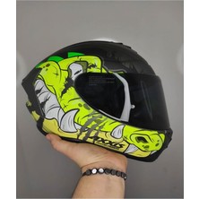 Axxıs Draken S Trooper D3 Mat Fluoer Yellow