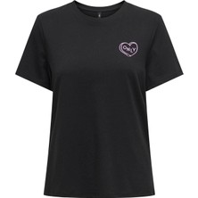 Only Onllotta Pamuklu Regular Fit T Shirt Kadın T Shirt 15339251