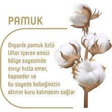 Pure Baby Organik Pamuklu Bebek Bezi 2 Beden 68 Adet