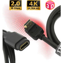 TTAF HDMI Uzatma Kablosu Dişi Erkek 50 cm