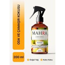 Mahra Shop Mango Oda ve Çamaşır Spreyi Oda Kokusu  Room Spray 200 ml