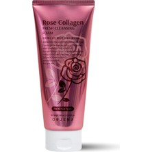 Orjena Rose Collagen Fresh Cleansing Foam-Kolajen Özlü Nemlendirici Yaşlanma Karşıtı Yüz Temizleme Köpüğü - 180ml