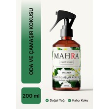 Mahra Shop Yasemin Oda ve Çamaşır Spreyi Oda Kokusu  Room Spray 200 ml