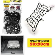 Automix Elastik Bagaj Filesi 90X90 cm