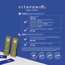 Vitafenix Magna P Magnezyum Ve Vitamin B6 Içeren Takviye Edici Vegan Gıda 40 Saşe