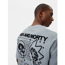 Koton Rick And Morty Oversize Tişört Lisanslı Baskılı