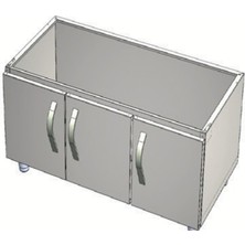 CSA Karacasan 120 cm 700 Seri Set Altı Dolap