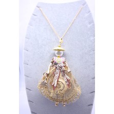 MiniQ's Bijuteri Dantel Etekli Handmade Bebek Kolye