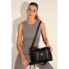 U.S. Polo Assn. Kadın Siyah Omuz Çantası 50293691-VR046