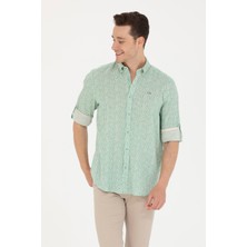 U.S. Polo Assn. Erkek Mint Uzun Kollu Gömlek 50264263-VR090