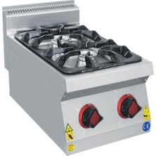 CSA Karacasan   700 Seri Set Üstü İki Gözlü Tüplü Ocak