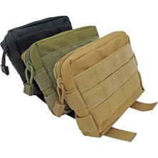 Concerto Beach Haki-Askeri Edc Kılıfı Taktik Kemer Bel Çantası Açık Spor Su Geçirmez Telefon Molle Çanta Bisiklet Cep Taktik Yumuşak Çanta (Yurt Dışından)