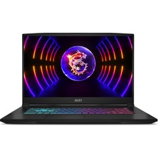 MSI Katana 17 B12VFK-1031XTR i5-12450H 16GB DDR5 512GB SSD 8GB RTX4060 GDDR6 17.3" FHD 144Hz FreeDOS Gaming (Oyuncu) Notebook