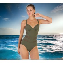 Shopiolog Omuzdan Fırfırlı Mayo